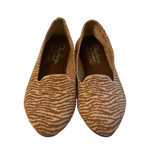 Skechers Memory Foam Flat Stretch Fit Shoes Size 6 - Picture 3 of 7